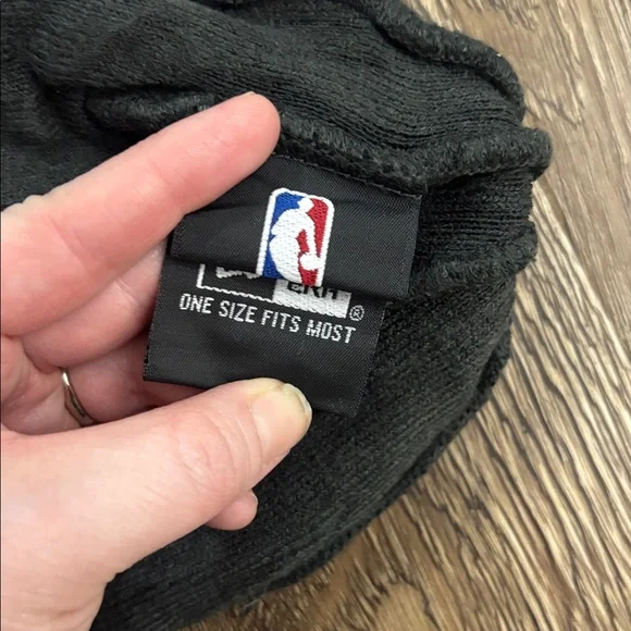 NBA Lakers Kids Camo Beanie - Black and Gray - Picture 3 of 3